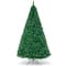 Costway 8ft. Unlit Green Pine Artificial Indoor/Outdoor Christmas Tree with Stand